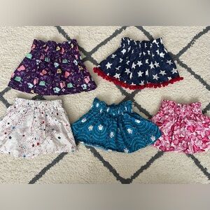 Little girl skirts set